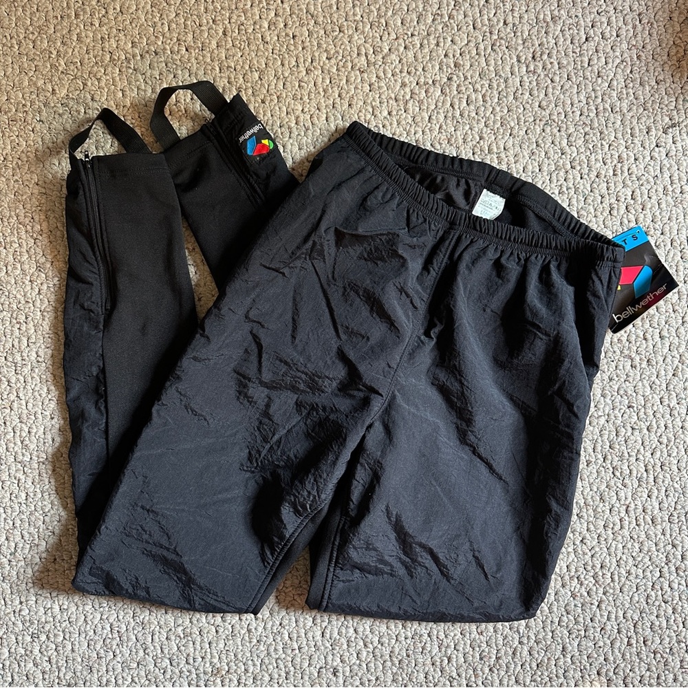 NWT Bellwether cycling tights pants with foot stirrups - XL extra long, pockets